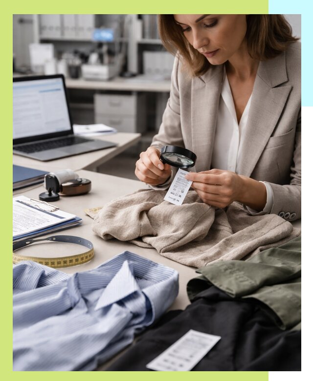 Сертификация одежды и текстиля в Лесозаводске, быстрая экспертиза