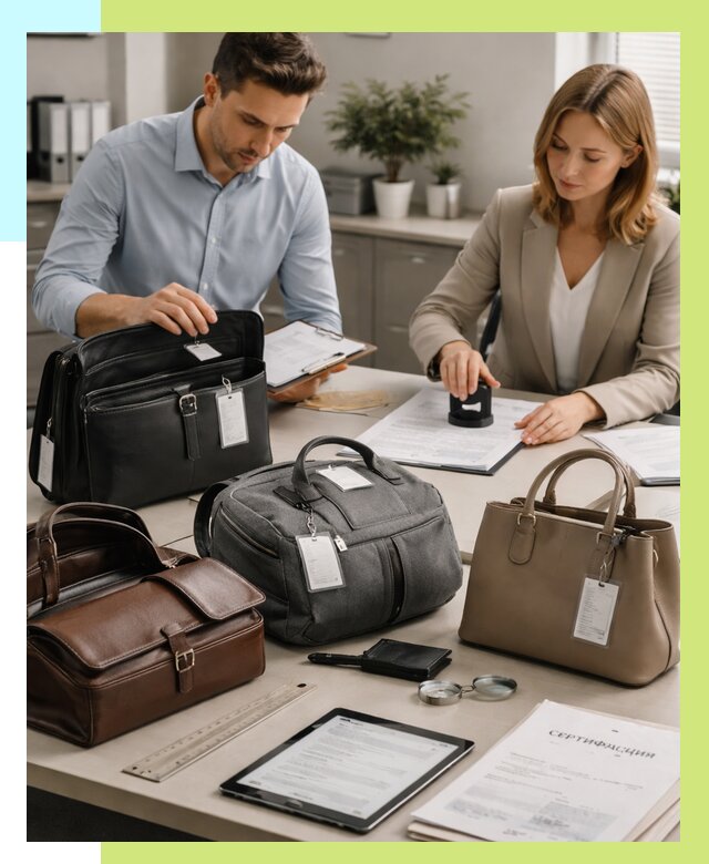 Сертификация сумок в Лесозаводске от 7754 руб. | Алешин-Лсз