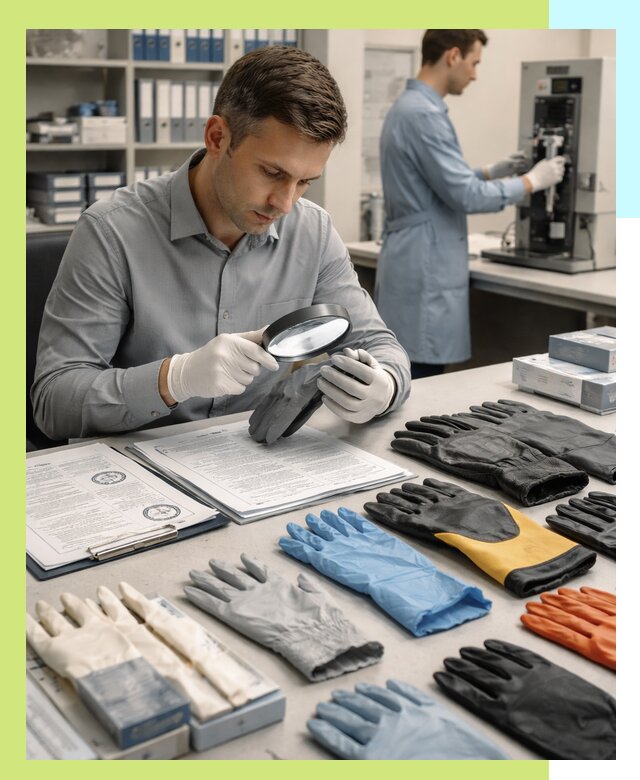 Сертификация перчаток и средств защиты продукции в Лесозаводске