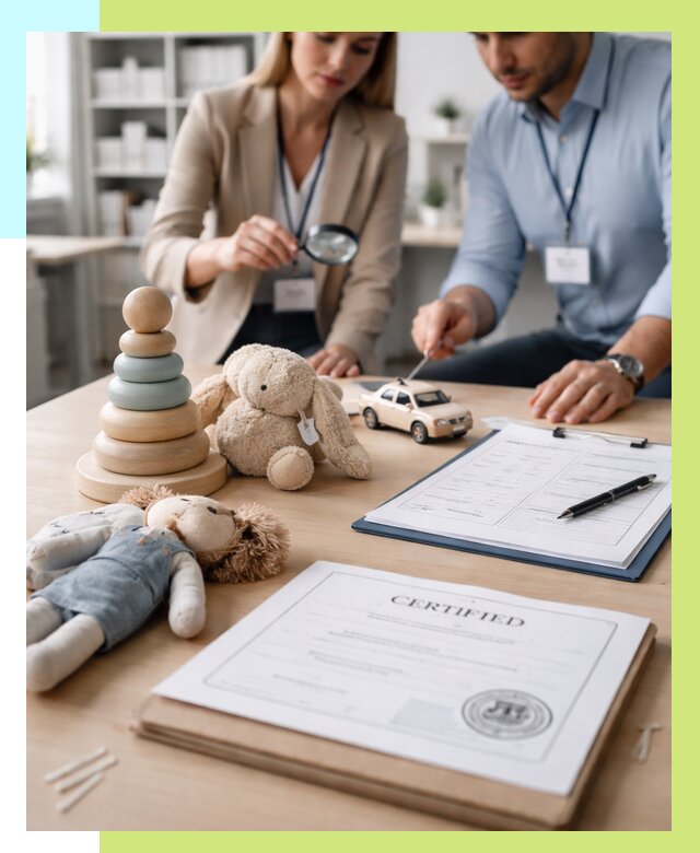 Сертификация игрушек в Лесозаводске от 12406 р. | Алешин-Лсз