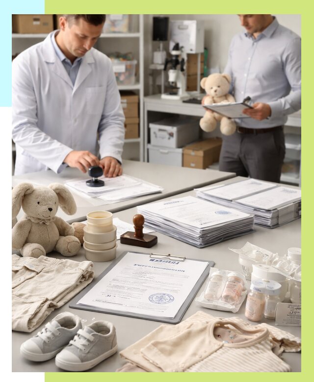 Сертификация детских товаров в Лесозаводске от 15507 р. | Алешин-Лсз