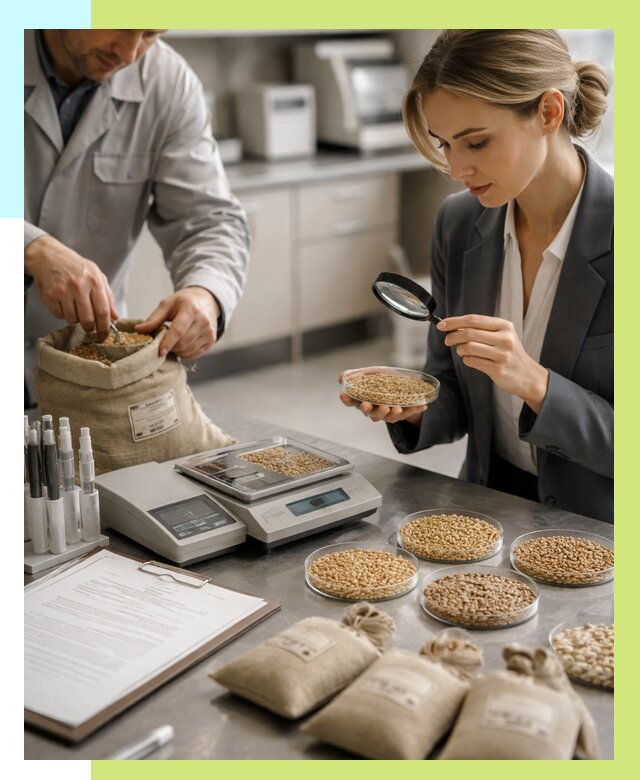 Сертификация зерна в Лесозаводске по цене от 15507 р. | Алешин-Лсз