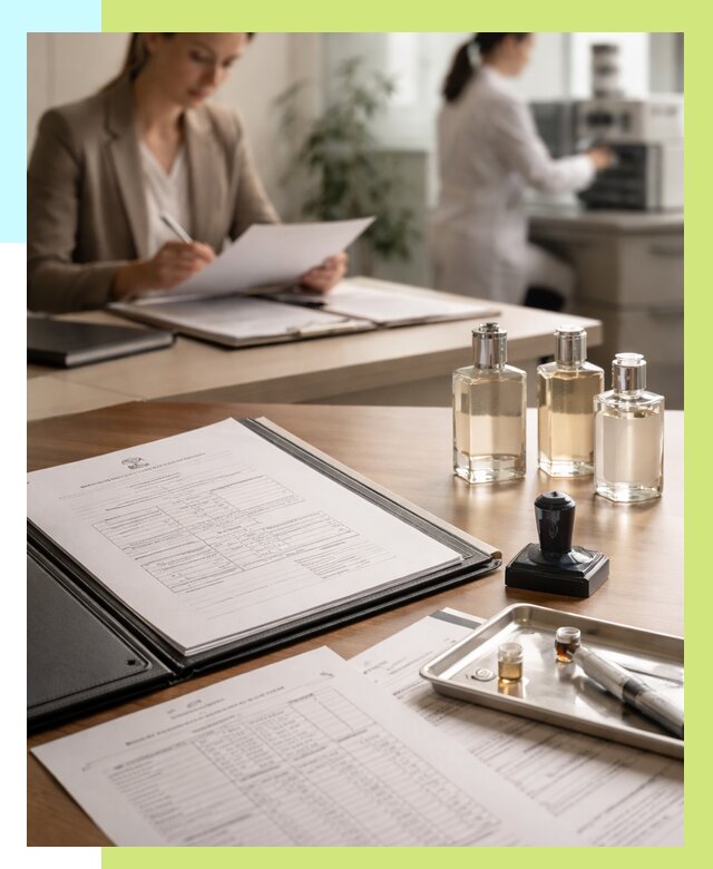 Сертификация парфюмерии в Лесозаводске от 15507 р. | Алешин-Лсз