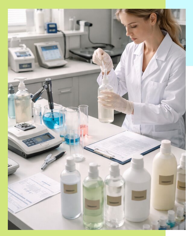 Сертификация бытовой химии в Лесозаводске по ГОСТ и ТР