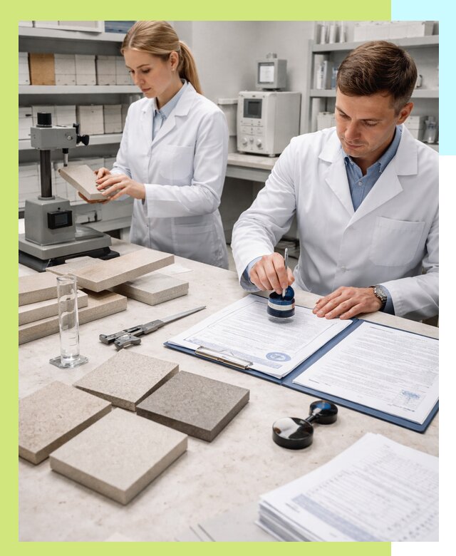 Сертификация плитки и керамики в Лесозаводске с документами