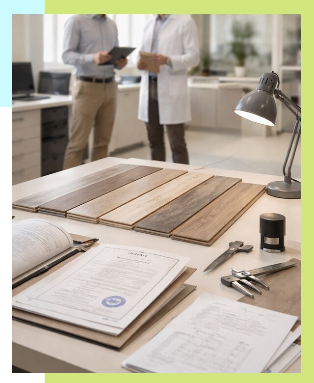 Сертификация ламината в Лесозаводске от 18608 р. под ключ | Алешин-Лсз