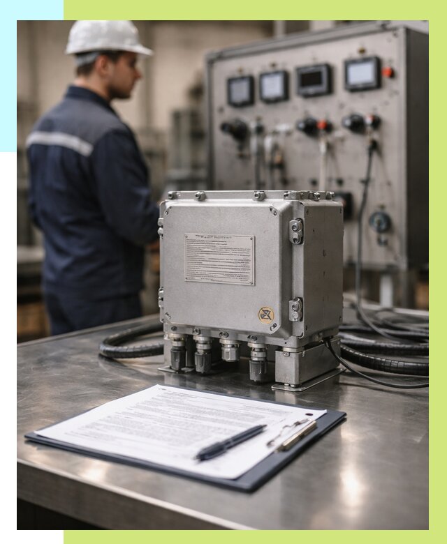 Сертификация взрывозащищенного оборудования в Лесозаводске от 36183 р. | Алешин-Лсз