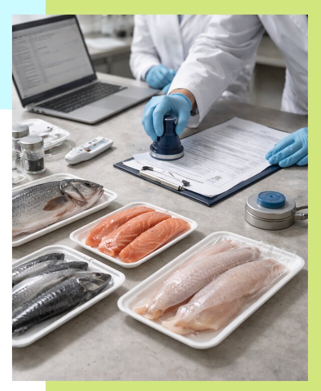 Сертификация рыбы и сертификат в Лесозаводске от 15507 р. | Алешин-Лсз