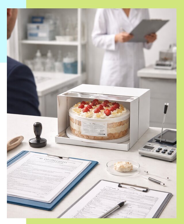 Сертификация тортов в Лесозаводске от 9304 р. заказать | Алешин-Лсз