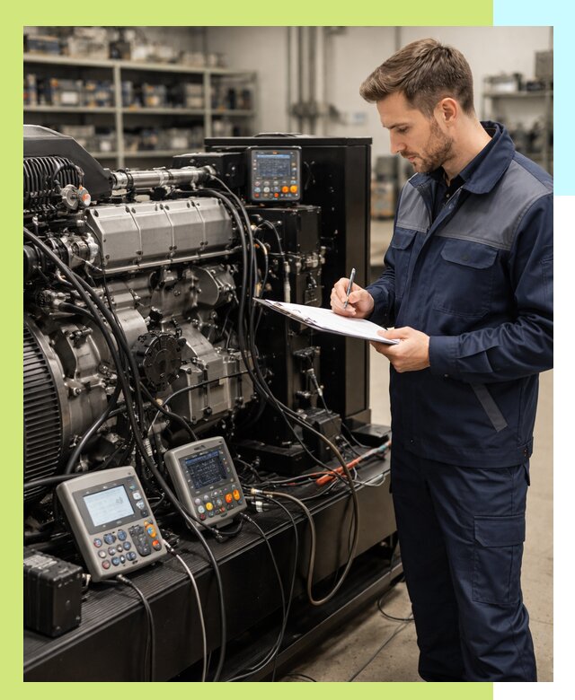 Сертификация дизельных генераторов и их оборудования в Лесозаводске