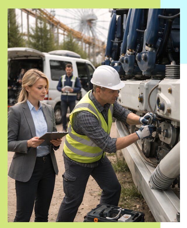 Сертификация аттракционов и проверка безопасности в Лесозаводске