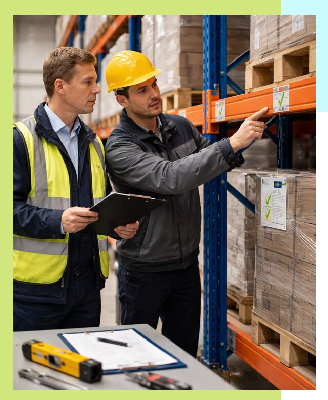 Сертификация стеллажей и складского оборудования в Лесозаводске