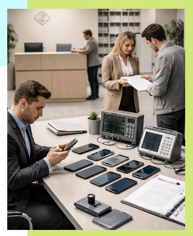 Сертификация телефонов в Лесозаводске от 25845 р. под ключ | Алешин-Лсз