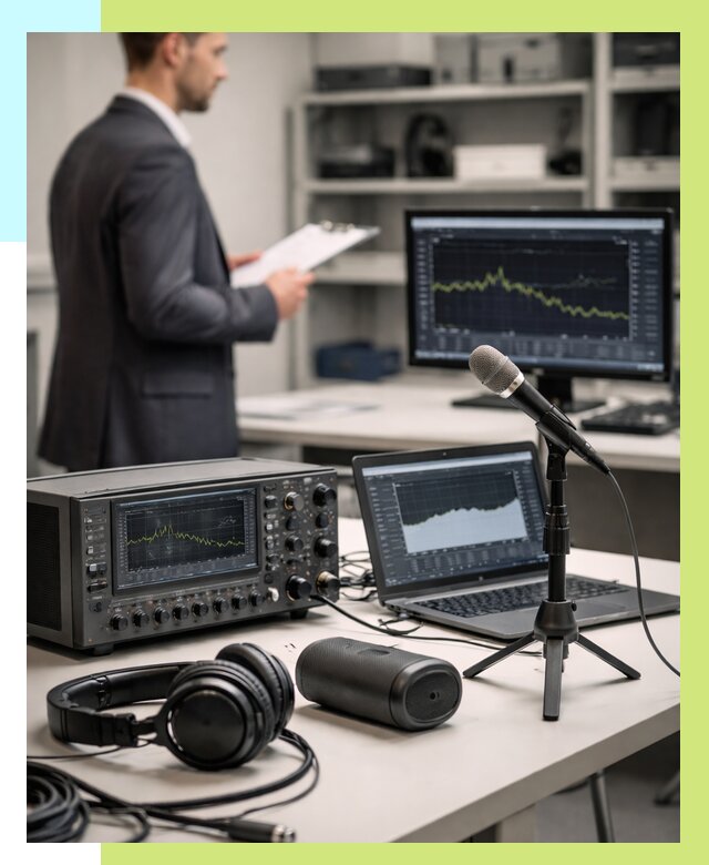 Сертификация аудиотехники в Лесозаводске от 15507 р., Алешин-Лсз