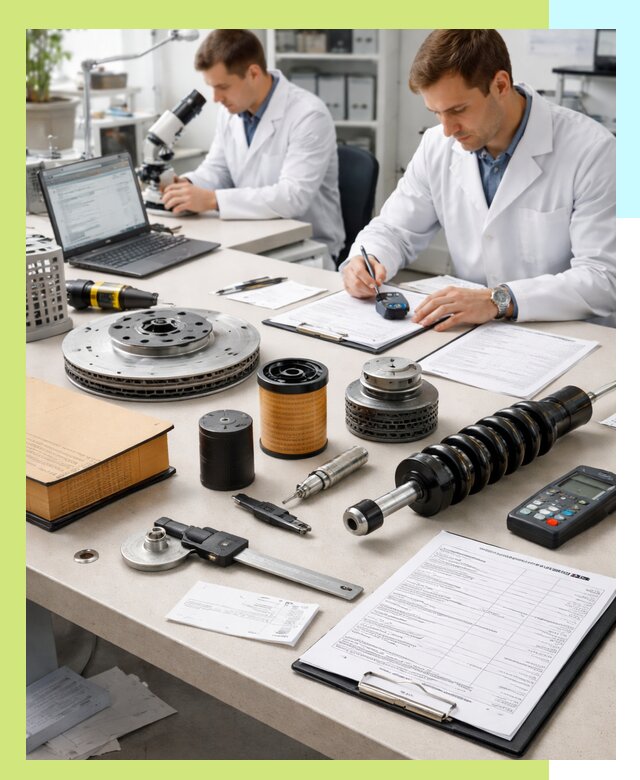 Сертификация автозапчастей и комплектующих в Лесозаводске по ГОСТ