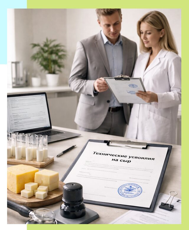 ТУ на сыры в Лесозаводске срочно от 12406 р. — оформление | Алешин-Лсз