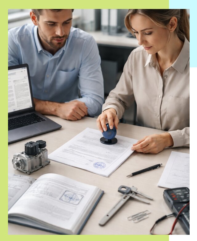 Выдача паспорта изделия и техническая экспертиза продукции в Лесозаводске