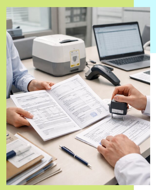 Оформление паспорта на товар и сопроводительных документов в Лесозаводске