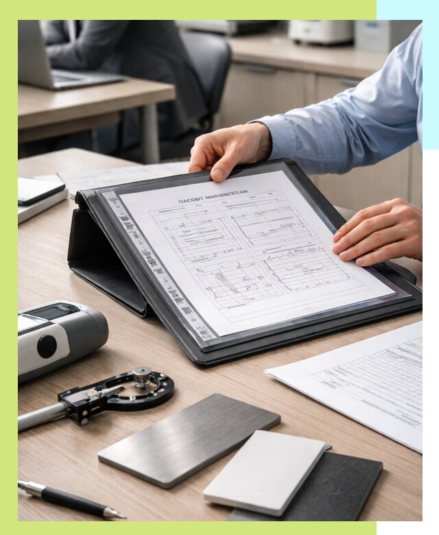 Оформление паспорта материала для продукции в Лесозаводске