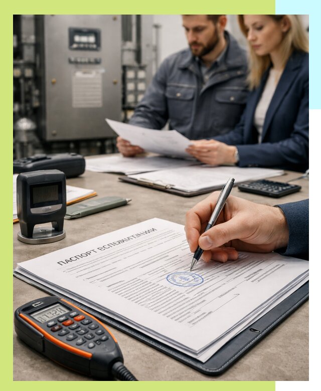 Оформление паспорта эксплуатации оборудования в Лесозаводске