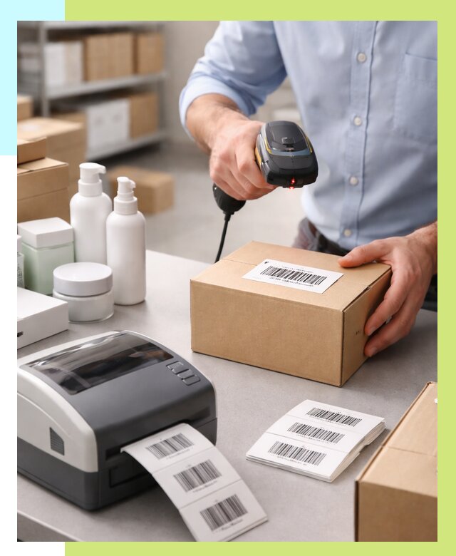 Штрихкодирование продукции в Лесозаводске от 4652 р. | Алешин-Лсз