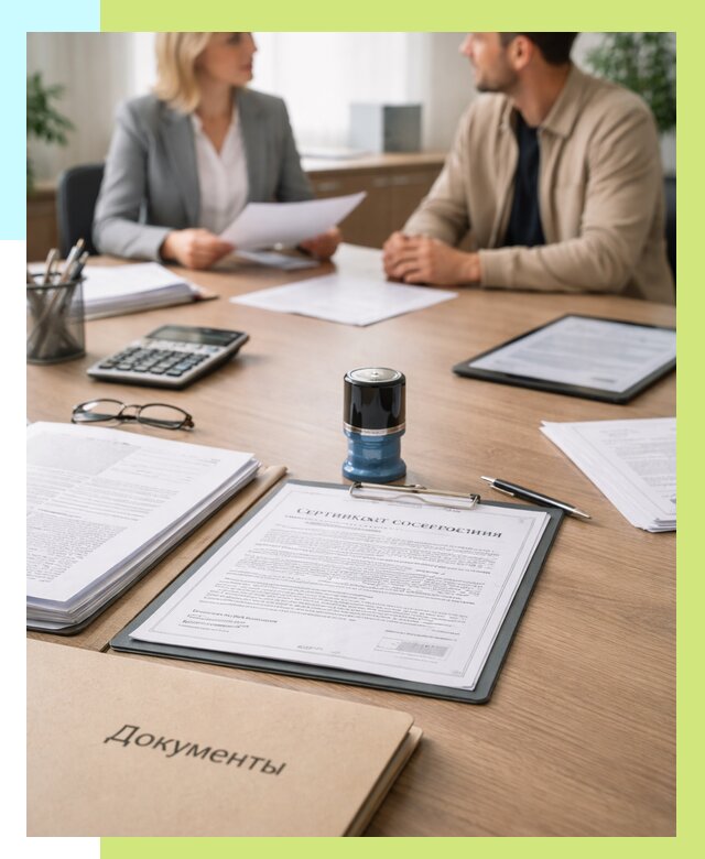 Сертификат соответствия на продукцию в Лесозаводске от 15507 р.|Алешин-Лсз