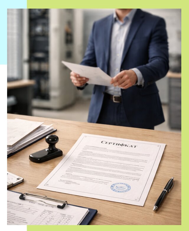 Сертификат на оборудование в Лесозаводске от 15507 р. | Алешин-Лсз