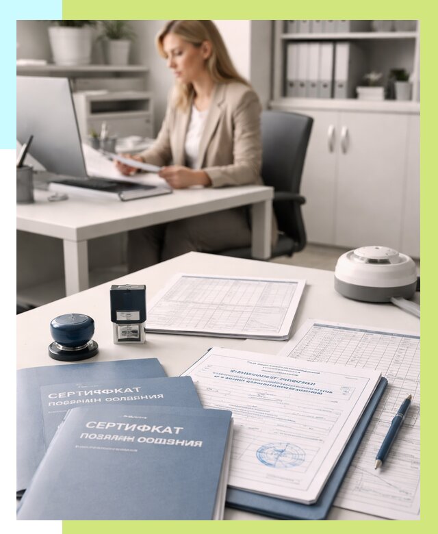 Сертификаты пожарной безопасности в Лесозаводске от 15507 р. | Алешин-Лсз