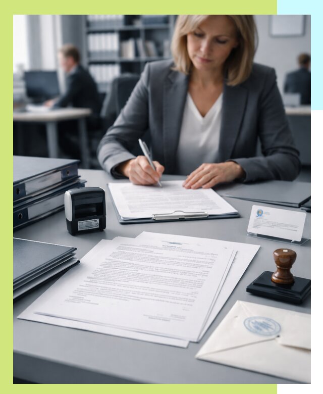 Оформление отказного письма для продукции и оборудования в Лесозаводске