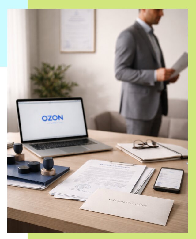 Отказное письмо для Ozon в Лесозаводске от 3618 р. | Алешин-Лсз