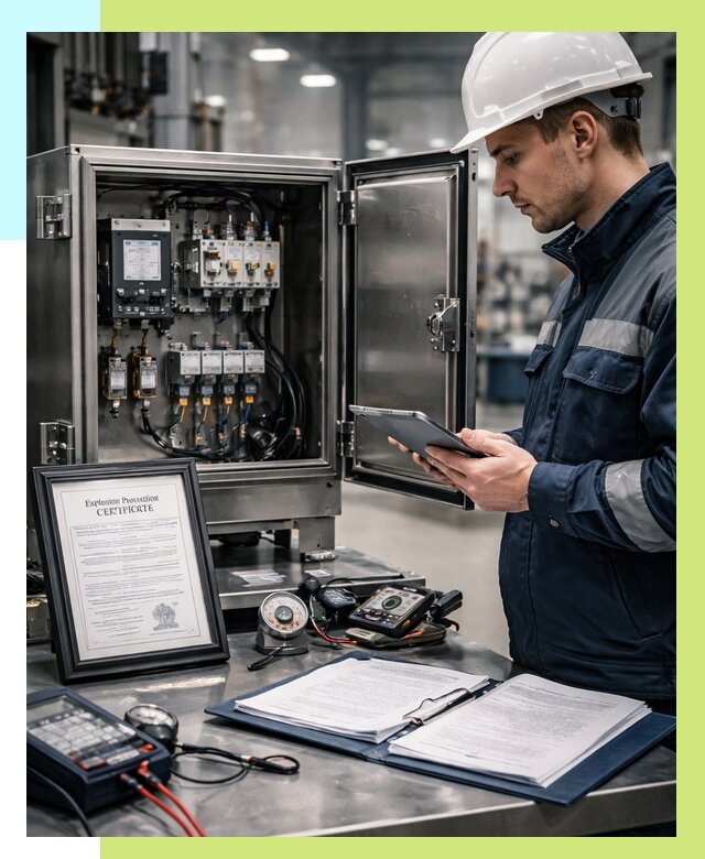 Сертификат взрывозащиты в Лесозаводске от 46521 р. | Алешин-Лсз