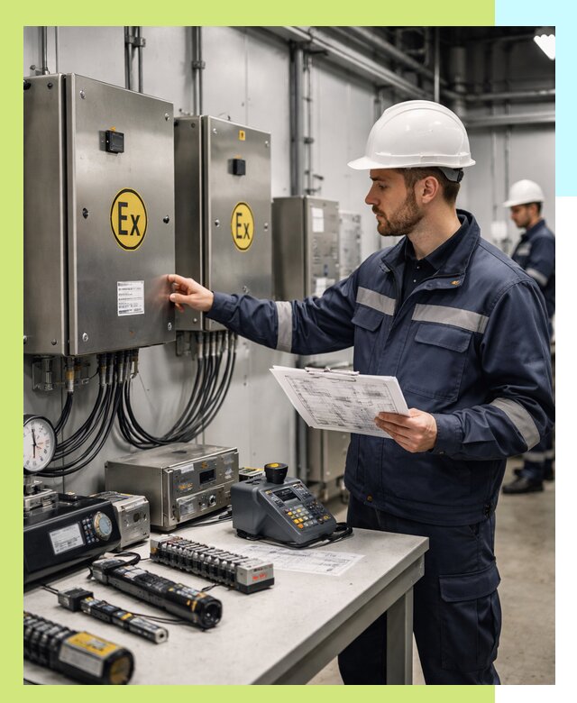 Сертификат взрывозащиты промышленного оборудования в Лесозаводске