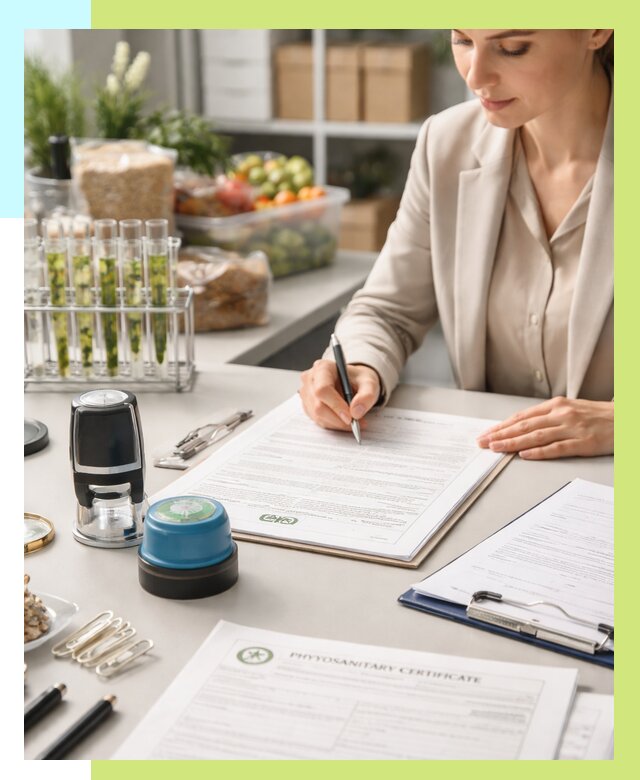 Фитосанитарный сертификат оформить в Лесозаводске от 4652 р. | Алешин-Лсз