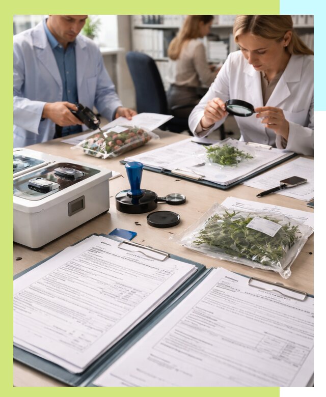 Оформление карантинного сертификата для растений в Лесозаводске