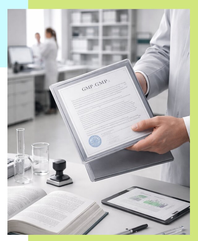 Сертификат GMP в Лесозаводске под ключ от 87873 р. | Алешин-Лсз