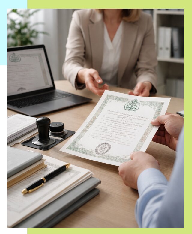 Халяль сертификат в Лесозаводске, получить от 15507 р. | Алешин-Лсз