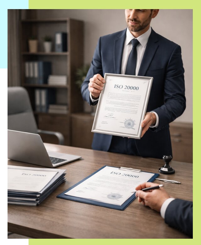 Сертификат ISO 20000 в Лесозаводске под ключ от 124056 р., Алешин-Лсз