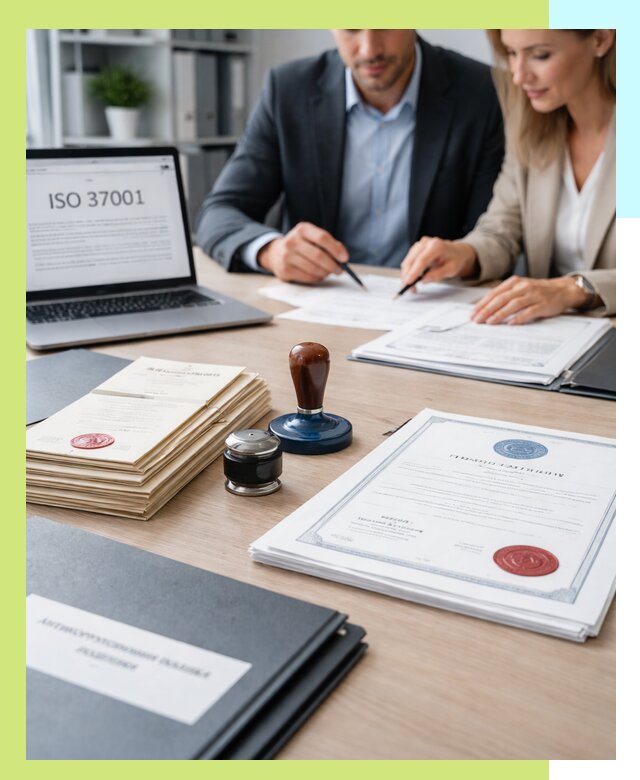 Получение сертификата ISO 37001 по системе борьбы с коррупцией в Лесозаводске